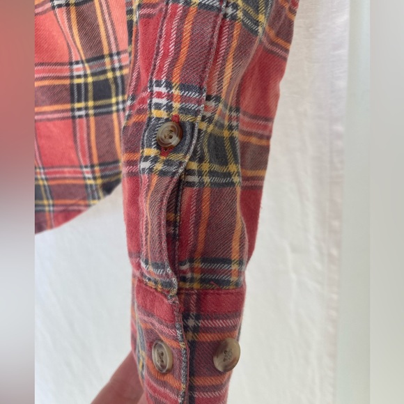 Obey flannel button up shirt XS - Picture 4 of 9